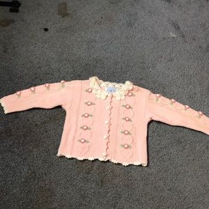 Super cutee little girls knitted sweater. 24M